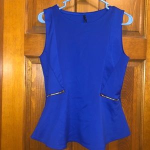 peplum tank